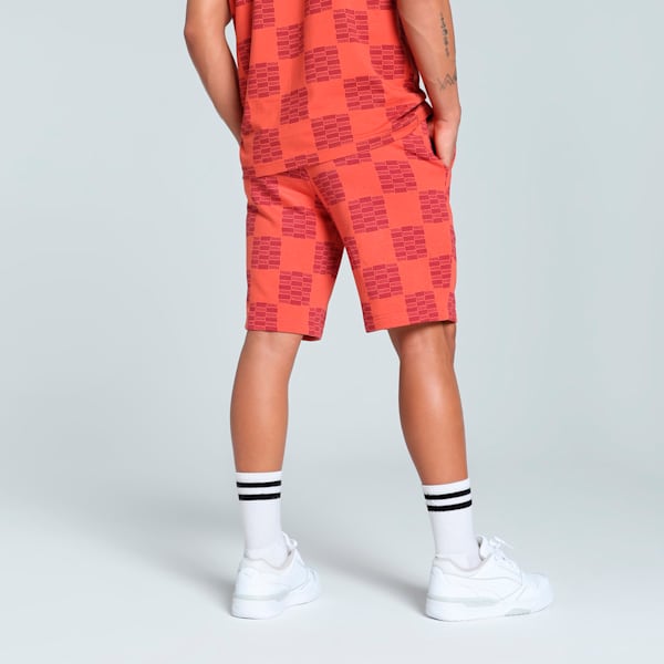 United Men's 10" Shorts, Red Fire, extralarge-IND